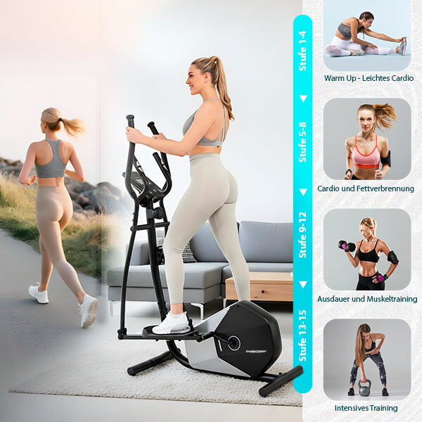 Crosstrainer CT 5: 
Heimtraining, das Dich bewegt

